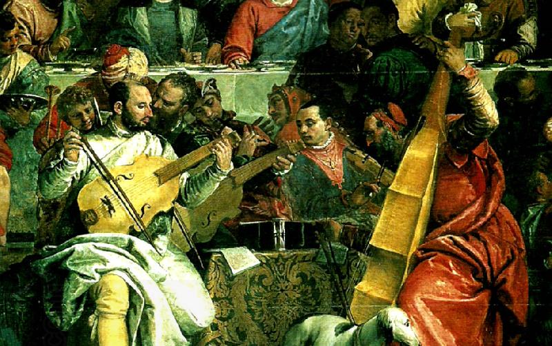 Paolo  Veronese a group of musicians China oil painting art